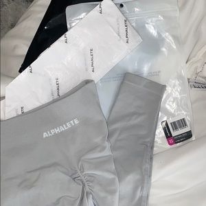 Alphalete Amplify Leggings, Silver Sky - Brand New